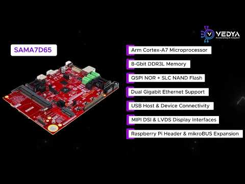 VeSoniq Voice UI Solution on Microchip SAMA7D65 video thumbnail