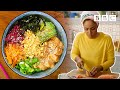 How to make a Salmon Poke Bowl in 15 minutes! | Nadiya's Time to Eat - BBC