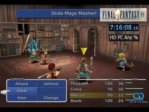 Speedrun World Record | Final Fantasy IX - PC/Any% | 7h16m08s