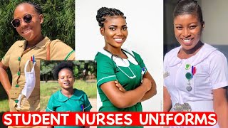 Types of Ghanaian Student Nurses Uniform // Types of Nurses Uniform