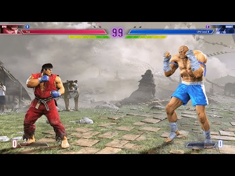 Evil Ryu vs Sagat (Hardest) - Street Fighter 6. | Epic Battle