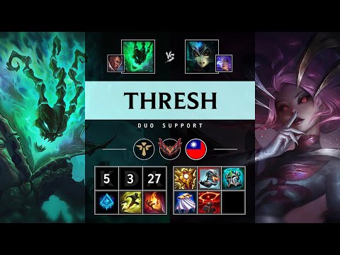 Thresh Support vs Nami - TW Grandmaster Patch 25.14