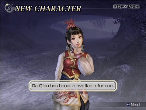 Warriors Orochi 1 | Da Qiao Unlock | Wu Stage 5-X | Hard Difficulty