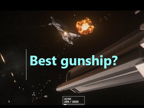 The Best Gunship In Game? Crusader A2 Hercules Starlifter
