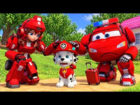 CHASE DON'T CRY! LIGHTNING MCQUEEN HAS A FAMILY!  PAW PATROL ! garry's mod