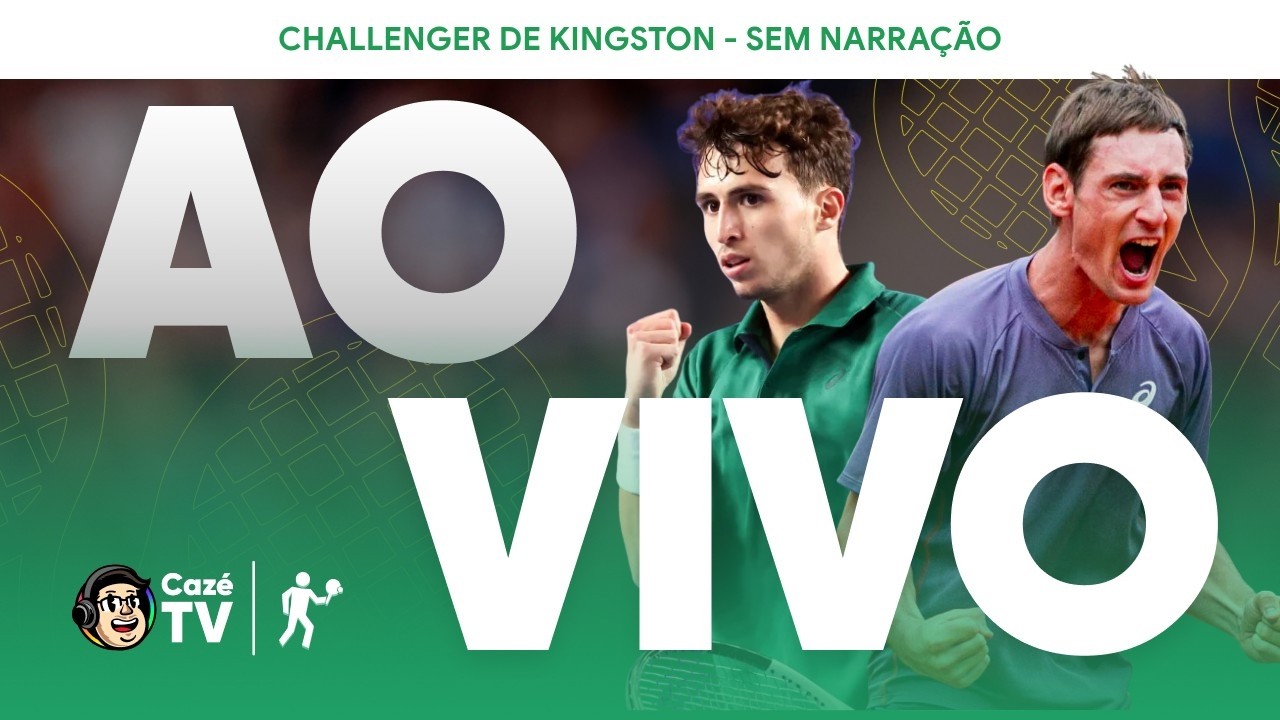 AO VIVO (SOM AMBIENTE): VALENTIN ROYER X CLEMENT CHIDEKH | CHALLENGER DE KINGSTON | SEMIFINAL
