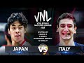 Japan vs Italy | Men's VNL 2024