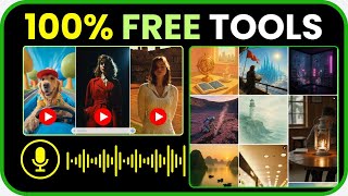 🚀 100% FREE YouTube Automation Tools without credit limit (AI Voice, Video & Images)