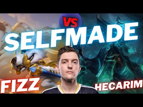 SELFMADE | FIZZ VS HECARIM | JNG GAMEPLAY | Patch 15.24 / Season 15 | #LeagueofLegends