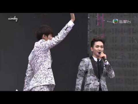 140701 Toheart (Woohyun & Key) Talk HK dome festival