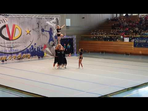 Senior Coed Groupstunt "SRC Legends" Roses Cheerleader Hildesheim LM 2019