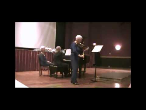 Beethoven Violin Sonata No. 6 in A major Op. 30 No. 1 (Dora Mullins & Stefan Dulcie)