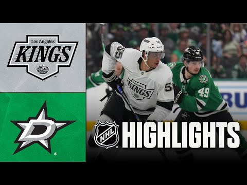 NHL Highlights | Kings vs. Stars | October 23, 2025