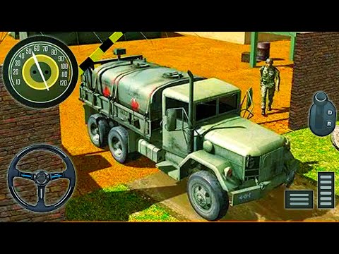 US Off-Roa Army Truck Driver - Military Cargo Transport Truck Hill Simulator 3D - Android Gameplay
