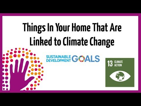 気候変動と関係のある家の中のもの (Things in Your Home that are Linked to Climate Change)