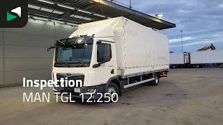 MAN TGL 12.250 4X2 12tonner 6-cylinder 1500kg ladebordwand Automatic cami&oacute;n toldo | Imagen 4 - Autoline