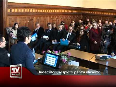 Judecătorii, răsplătiţi pentru eficienţă