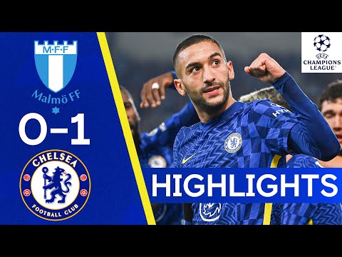 Malmö FF 0-1 Chelsea | Hakim Ziyech Goal Secures All Three Points | Champions League Highlights