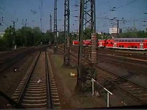 Führerstandsmitfahrt Aachen Hbf - Aachen West Sommer 2006
