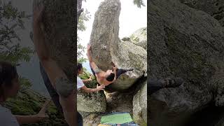 Video thumbnail of Pachamama, 7A+ (sit). Navalosa