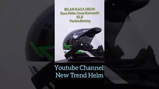 Download lagu Review Kaca Pilot Helm Kawasaki KLX Cross varian bening#klxkawasaki#helmcross#shorts mp3