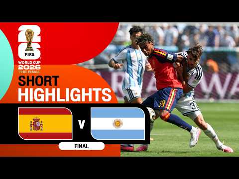 [Highlight] FIFA World Cup 2026 : Spain vs Argentina (20-07-69)