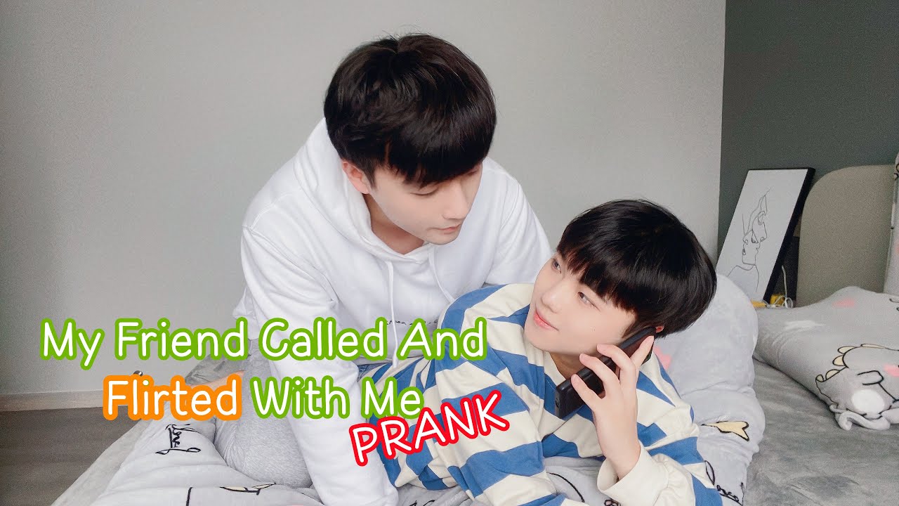 My Friend Called And Flirted With Me PRANK **Lucas Freaked Out💔**[Gay Couple Lucas&Kibo BL]