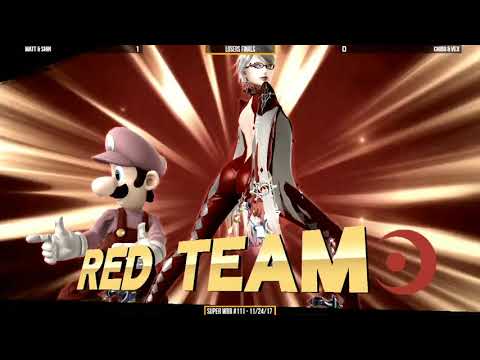 WBB #111 - Chibo & Vex Kasrani vs Shinzo & Matt - Losers Finals - Smash 4 Doubles