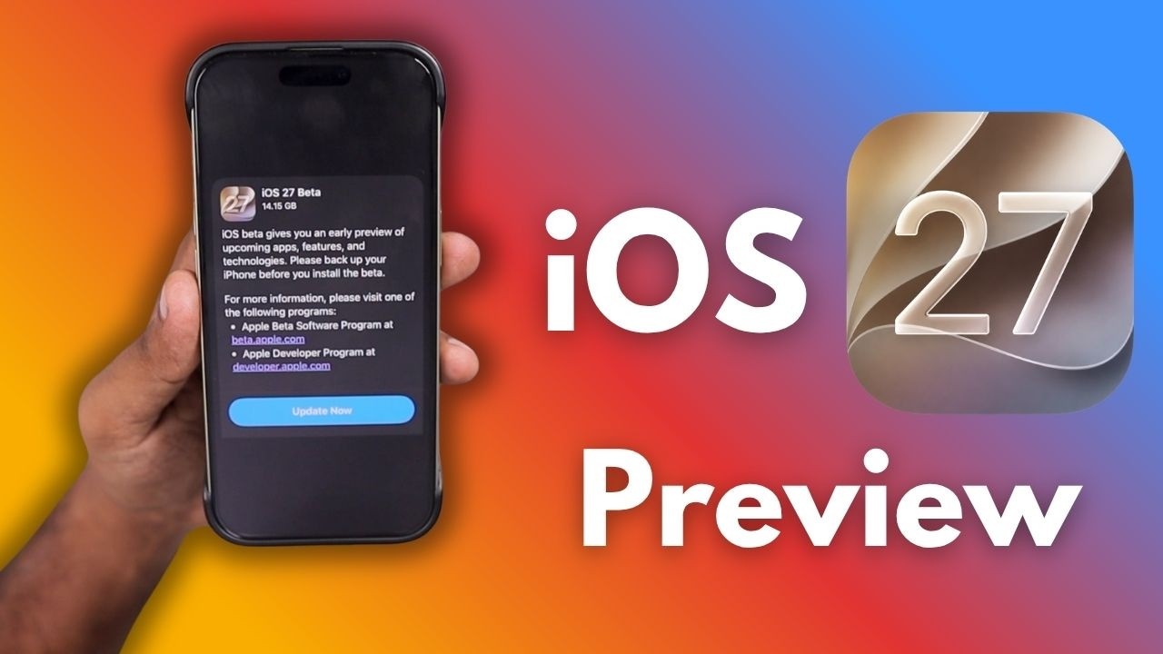 iOS 27 Update: New SIRI AI, Supported Devices & more