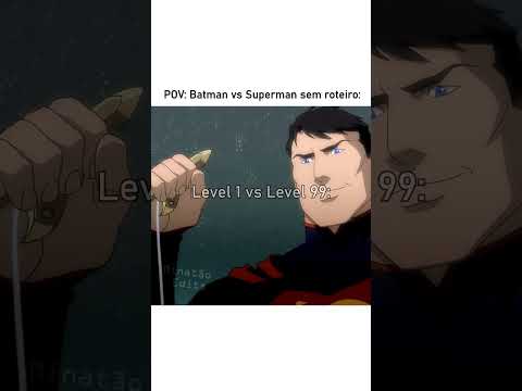 Batman vs Superman sem roteiro dá não! #edit #viralvideo #filmes #superman #shorts