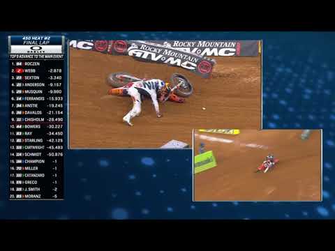 2021 AMA Supercross Arlington 3 | Sexton TAKES OUT Cooper Webb!!