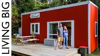 Amazing DIY Tiny House Parked In Nudist Club