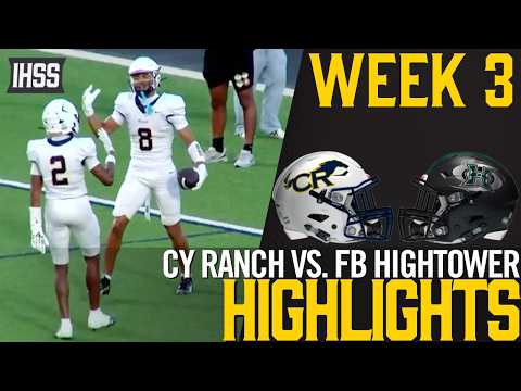 Cy Ranch Dominates Fort Bend Hightower 24-7 in 6A Opener