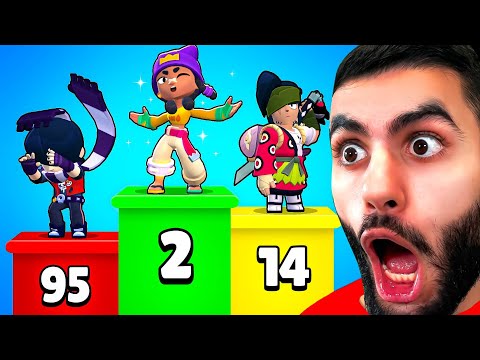 NEU! TOP 96  BRAWLER von SCHLECHT bis BESTE! 😱