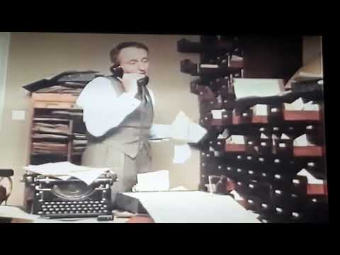 Poirot. miss lemon to Hastings: don't touch the filing system