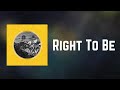 TURNSTILE - Right To Be (Lyrics)