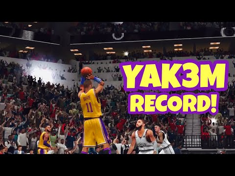NBA 2K20 Mobile My Career Ep 43 - 3 Point Only Challenge! New Record!!