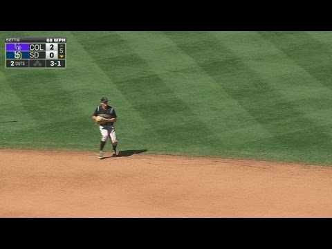 COL@SD: LeMahieu robs Amarista with a sweet stop