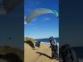 Barely enough wind #paragliding #flightschool