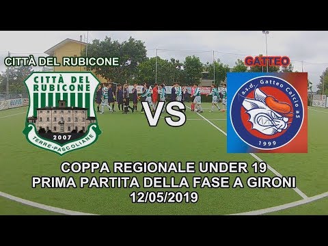 Città del Rubicone vs Gatteo Coppa Emilia Under 19 12/05/2019