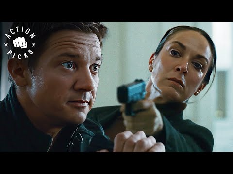 Saving Dr. Shearing From Assassins | The Bourne Legacy