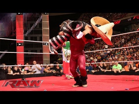 Los Matadores & El Torito celebrate Cinco de Mayo: Raw, May 5, 2014