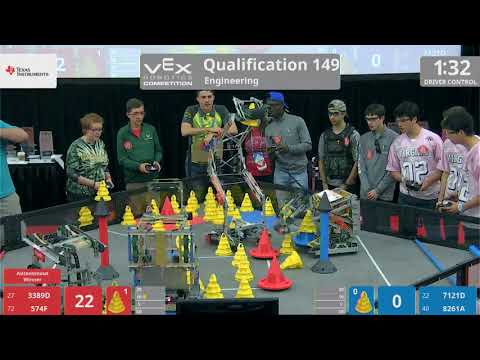 2018 VRC Engr Q149 - 3389D 574F vs 7121D 8261A - 41 to 87