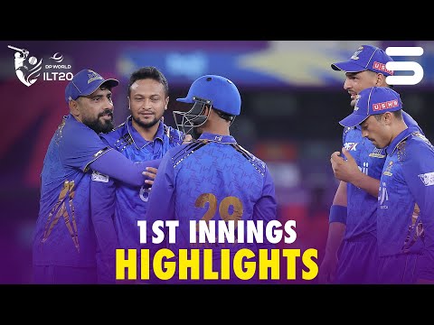 1st Innings Highlights | Desert Vipers vs MI Emirates | Match 24 | DP World ILT20 | M3Y1J