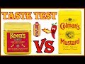 KEEN'S DRY MUSTARD vs COLEMAN'S DRY MUSTARD  TASTE TEST  REVIEW