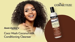 Aunt Jackie's Coco Wash Coconut Milk Conditioning Cleanser - 12oz