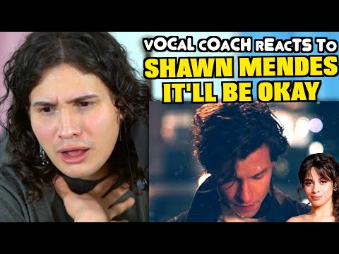 Vocal Coach Reacts to Shawn Mendes - It'll Be Okay (Studio vs Live)