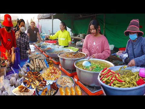 Street Food In Front Of Garment Factory & Market Food Compilation - Best Street Food Tour