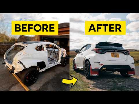 He built a road-legal RALLY Car: Toyota Yaris GR BUILD