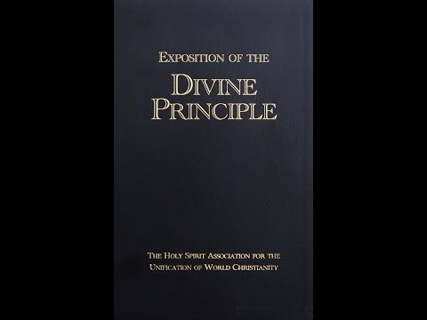 Exposition of the Divine Principle 1996 by Sun Myung Moon Book Summary